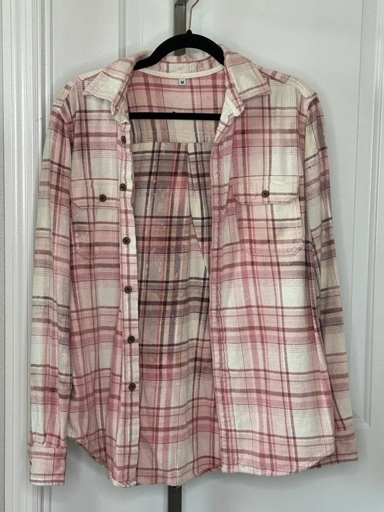 Custom Made Upcycled Bob Marley Plaid Button Down - Picture 3 of 4